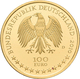 Deutschland - Anlagegold: 3 X 100 Euro 2010 Würzburger Residenz (A,D,J), In Originalkapsel Und Etui, - Germany