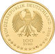 Deutschland - Anlagegold: 3 X 100 Euro 2010 Würzburger Residenz (A,D,J), In Originalkapsel Und Etui, - Germania