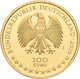 Delcampe - Deutschland - Anlagegold: 3 X 100 Euro 2010 Würzburger Residenz (A,D,J), In Originalkapsel Und Etui, - Alemania