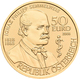 Österreich - Anlagegold: 50 Euro 2008 Grosse Mediziner: Ignaz Philipp Semmelweis, KM# 3153, Friedber - Oostenrijk