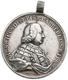 Altdeutschland Und RDR Bis 1800: Fulda Abtei, Heinrich VIII. Von Bibra 1759 - 1788: Silbermedaille 1 - Other & Unclassified