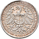 Haus Habsburg: Ferdinand I. 1521-1564: Silbermedaille 1536, Unsigniert. Die Gekrönten Brustbilder Fe - Altri – Europa