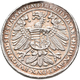 Haus Habsburg: Ferdinand I. 1521-1564: Silbermedaille 1536, Unsigniert. Die Gekrönten Brustbilder Fe - Sonstige – Europa