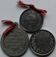 Haus Habsburg: Franz Joseph I. 1848-1916: Lot 3 Medaillen 16. Mai 1868 / Grundsteinlegung Und Baubeg - Altri – Europa