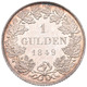 Hohenzollern-Sigmaringen: Karl Anton 1848-1849: Gulden 1849, AKS 19, Jaeger 17, Prachtexemplar, äuße - Altri & Non Classificati