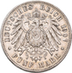 Delcampe - Baden: Lot 3 Münzen: 5 Mark 1875, Jaeger 27; 5 Mark 1907, Jaeger 333; 3 Mark 1910, Jaeger 39. Alle M - Taler Et Doppeltaler