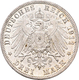 Bayern: Luitpold 1886-1912: Lot 5 Münzen: 2 Mark 1911 (2x), Jaeger 48; 3 Mark 1911 (3x), Jaeger 49. - Taler & Doppeltaler