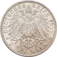 Delcampe - Bayern: Luitpold 1886-1912: Lot 5 Münzen: 2 Mark 1911 (2x), Jaeger 48; 3 Mark 1911 (3x), Jaeger 49. - Taler Et Doppeltaler