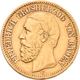 Baden: Friedrich I. 1852-1907: 20 Mark 1872 G, Jaeger 184. 7,89 G, 900/1000 Gold. Sehr Schön. - Goldmünzen