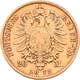 Baden: Friedrich I. 1852-1907: 20 Mark 1872 G, Jaeger 184. 7,89 G, 900/1000 Gold. Sehr Schön. - Goldmünzen