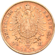 Bayern: Ludwig II. 1864-1886: 20 Mark 1873 D, Jaeger 194. 7,92 G, 900/1000 Gold, Kratzer, Sehr Schön - Goldmünzen