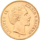 Bayern: Ludwig II. 1864-1886: 5 Mark 1877 D, Jaeger 195. 1,99 G, 900/1000 Gold,sehr Schön-vorzüglich - Gold Coins