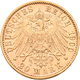 Bayern: Otto 1886-1913: 20 Mark 1900 D, Jaeger 200. 7,95 G, 900/1000 Gold, Kratzer, Sehr Schön. - Monete D'oro