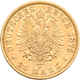 Braunschwein-Lüneburg: Wilhelm 1831-1884: 20 Mark 1875, Jaeger 203. 7,92 G, 900/1000 Gold, Winz. Kra - Goldmünzen