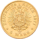 Hamburg: Freie Und Hansestadt: 5 Mark 1877 J, Jaeger 208. 1,98 G, 900/1000 Gold, Winz. Kratzer, Vorz - Monete D'oro