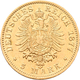 Hessen: Ludwig III. 1848-1877: 5 Mark 1877, Jaeger 215. 1,98 G, 900/1000 Gold, Kratzer, Sehr Schön. - Monete D'oro