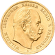 Preußen: Lot 2 Goldmünzen: Wilhelm I. 1861-1888: 2 X 10 Mark 1872 A, Jaeger 242. Jede Münze Wiegt 3, - Monedas En Oro