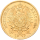 Preußen: Lot 2 Goldmünzen: Wilhelm I. 1861-1888: 2 X 10 Mark 1872 A, Jaeger 242. Jede Münze Wiegt 3, - Goldmünzen