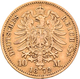 Preußen: Wilhelm I. 1861-1888: 10 Mark 1872 C, Jaeger 242. 3,92 G, 900/1000 Gold. Sehr Schön. - Goldmünzen