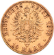 Preußen: Lot 2 Goldmünzen: Wilhelm I. 1861-1888: 2 X 10 Mark 1879 A, Jaeger 245. Jede Münze Wiegt 3, - Goldmünzen