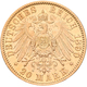 Preußen: Lot 4 Goldmünzen, Wilhelm II. 1888-1918: 20 Mark 1890 A / 1894 A / 1896 A / 1897 A. Jaeger - Monete D'oro