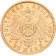 Preußen: Lot 4 Goldmünzen, Wilhelm II. 1888-1918: 20 Mark 1890 A / 1894 A / 1896 A / 1897 A. Jaeger - Gouden Munten