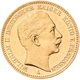 Preußen: Lot 4 Goldmünzen, Wilhelm II. 1888-1918: 20 Mark 1890 A / 1894 A / 1896 A / 1897 A. Jaeger - Monete D'oro