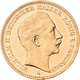 Delcampe - Preußen: Lot 4 Goldmünzen, Wilhelm II. 1888-1918: 20 Mark 1890 A / 1894 A / 1896 A / 1897 A. Jaeger - Monete D'oro