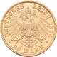 Delcampe - Preußen: Lot 4 Goldmünzen, Wilhelm II. 1888-1918: 20 Mark 1890 A / 1894 A / 1896 A / 1897 A. Jaeger - Gouden Munten