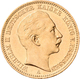 Delcampe - Preußen: Lot 4 Goldmünzen, Wilhelm II. 1888-1918: 20 Mark 1890 A / 1894 A / 1896 A / 1897 A. Jaeger - Goldmünzen