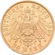 Delcampe - Preußen: Lot 4 Goldmünzen, Wilhelm II. 1888-1918: 20 Mark 1890 A / 1894 A / 1896 A / 1897 A. Jaeger - Monedas En Oro