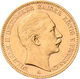 Preußen: Wilhelm II. 1888-1918: 20 Mark 1895 A, Jaeger 252. 7,95 G, 900/1000 Gold. Kratzer, Sehr Sch - Goldmünzen