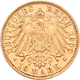 Preußen: Wilhelm II. 1888-1918: 10 Mark 1900 A, Jaeger 251. 3,97 G, 900/1000 Gold, Kratzer, Sehr Sch - Monete D'oro