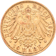 Preußen: Wilhelm II. 1888-1918: 10 Mark 1900 A, Jaeger 251. 3,97 G, 900/1000 Gold, Kratzer, Sehr Sch - Goldmünzen