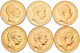 Preußen: Lot 6 Goldmünzen, Wilhelm II. 1888-1918: 20 Mark 1900 A / 1901 A / 1902 A / 1903 A / 1904 A - Monedas En Oro