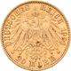 Delcampe - Preußen: Lot 3 Goldmünzen, Wilhelm II. 1888-1918: 20 Mark 1901 A / 1906 A / 1908 A, Jaeger 252. Jede - Monete D'oro