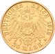 Preußen: Wilhelm II. 1888-1918: 20 Mark 1906 A, Jaeger 252. 7,94g, 900/1000 Gold, Kratzer, Sehr Schö - Monete D'oro