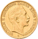 Preußen: Lot 2 Goldmünzen, Wilhelm II. 1888-1918: 20 Mark 1909 A / 1910 A, Jaeger 252. Jede Münze Wi - Goldmünzen
