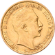 Preußen: Lot 2 Goldmünzen, Wilhelm II. 1888-1918: 20 Mark 1909 A / 1910 A, Jaeger 252. Jede Münze Wi - Monedas En Oro