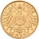 Preußen: Lot 2 Goldmünzen, Wilhelm II. 1888-1918: 2 X 10 Mark 1910 A, Jaeger 251. Jede Münze Wiegt 3 - Monedas En Oro