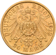 Preußen: Wilhelm II. 1888-1918: 20 Mark 1913 A, Jaeger 252. 7,95 G, 900/1000 Gold. Kratzer, Sehr Sch - Goldmünzen