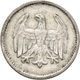 Weimarer Republik: Lot 2 Münzen: 1 Mark 1924 G, Jaeger 311; 3 Mark 1924 D, Jaeger 312, Beide Sehr Sc - Otros & Sin Clasificación