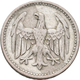 Weimarer Republik: Lot 2 Münzen: 1 Mark 1924 G, Jaeger 311; 3 Mark 1924 D, Jaeger 312, Beide Sehr Sc - Sonstige & Ohne Zuordnung