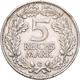 Weimarer Republik: Lot 2 Stück; 5 Reichsmark 1925 G Und 3 Reichsmark 1925 A, Rheinlande, Jaeger 321 - Otros & Sin Clasificación