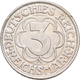 Weimarer Republik: 3 Reichsmark 1927 A, Nordhausen, Jaeger 327, Randschaden, Sehr Schön. - Sonstige & Ohne Zuordnung