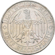 Weimarer Republik: Lot 2 Münzen: 3 Reichsmark 1929 E, Meißen, Jaeger 338 + 5 Reichsmark 1929 E, Meiß - Sonstige & Ohne Zuordnung