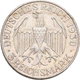 Weimarer Republik: Lot 3 Münzen: 3 Reichsmark 1930 F, Zeppelin, Jaeger 342 + 3 Reichsmark 1930 J, Vo - Otros & Sin Clasificación