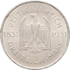 Weimarer Republik: 3 Reichsmark 1931 A, Freiherr Vom Stein, Jaeger 348, Randfehler, Sehr Schön. - Other & Unclassified
