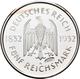 Weimarer Republik: 3 Reichsmark 1932 A, Goethe, 100. Todestag, Jaeger 350, Sehr Schön. Dazu 5 Reichs - Other & Unclassified