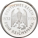 Weimarer Republik: 3 Reichsmark 1932 A, Goethe, 100. Todestag, Jaeger 350, Sehr Schön. Dazu 5 Reichs - Sonstige & Ohne Zuordnung